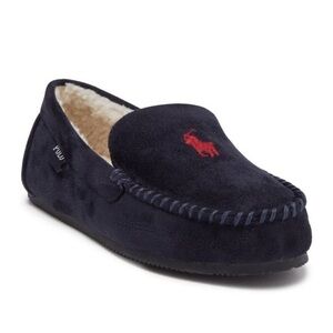 NEW POLO‎ RALPH LAUREN MEN'S SLIPPERS BLUE